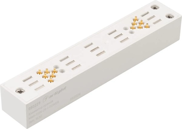 Коннектор для шинопровода Arlight MAG-CON-25-I-POWER WH / 050229