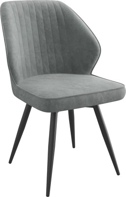 Стул Мамадома Michael-R1 360 (k10 антрацит замша Lux/черный) - 
