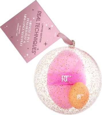 Набор спонжей для макияжа Real Techniques Powder Puff Ornament RT10045910 - 