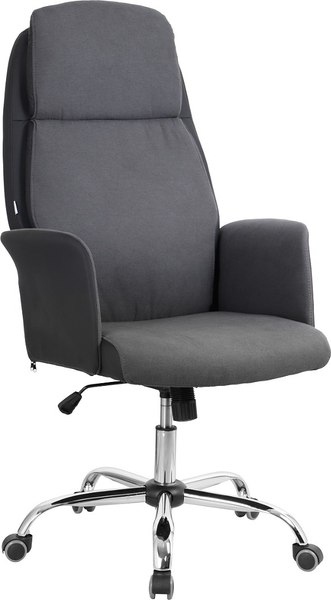 Кресло офисное King Style SHL-17 Harbor Fabric PU Chrome