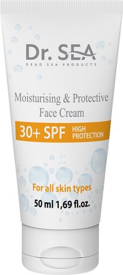 

Крем для лица, Увлажняющий и защитный 30+ SPF