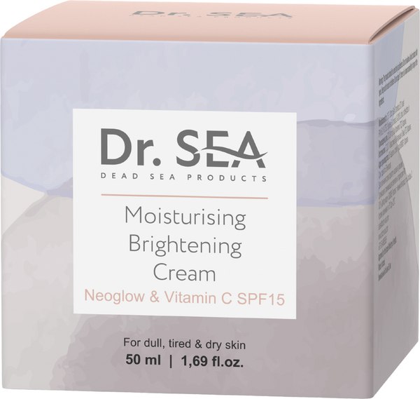 Крем для лица Dr. Sea Сияние кожи с комплексом Neoglow и витамином С SPF15 (50мл)