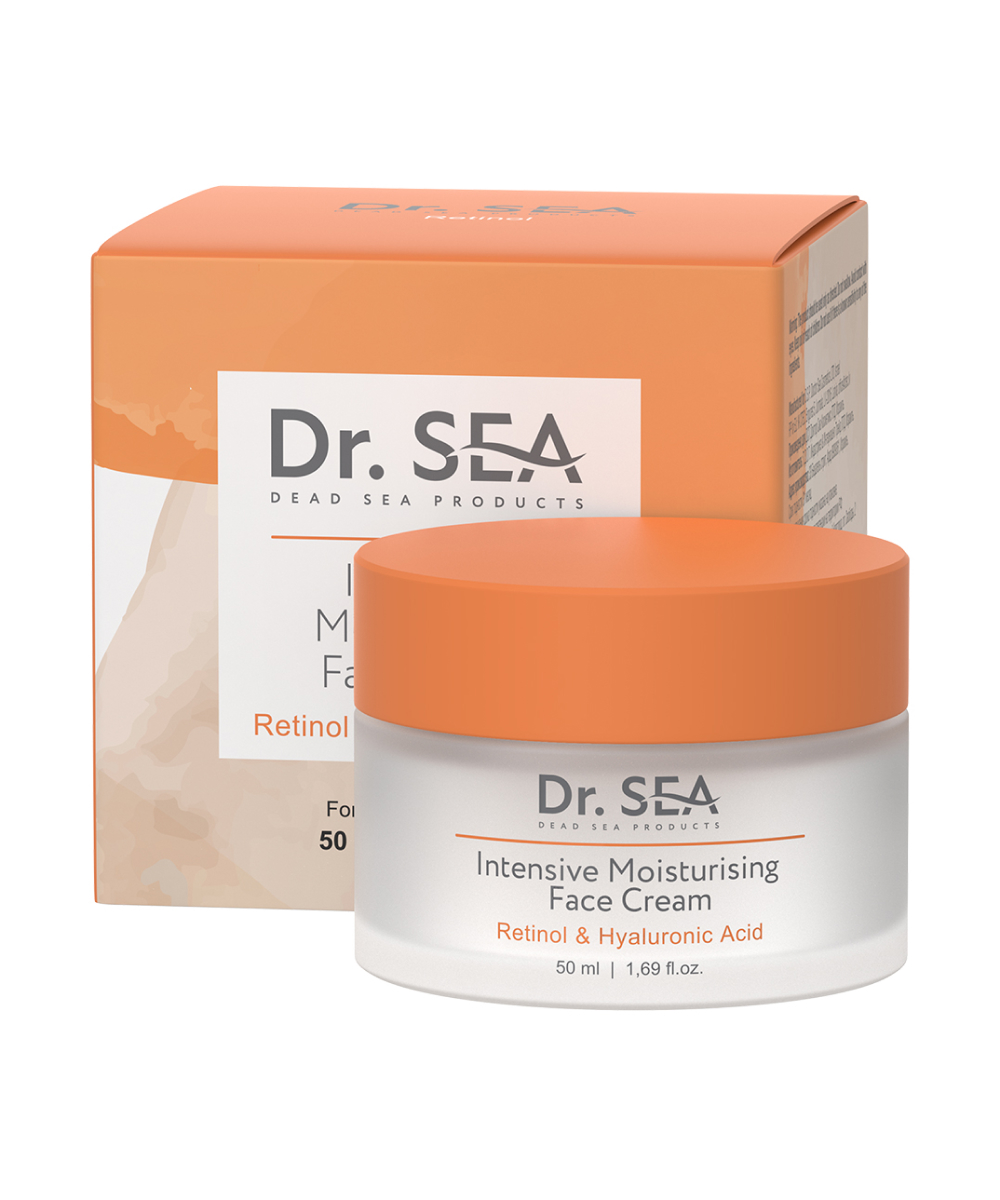 Крем для лица Dr. Sea Интенсивный увлажняющий с ретинолом и гиалуроновой кислотой (50мл) — фото 4