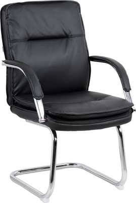 Стул офисный King Style SHL-11 Sway PU Chrome FL (черный) - 