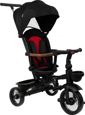 Трехколесный велосипед с ручкой Pituso Elite Pro / HM-618 (черный) -