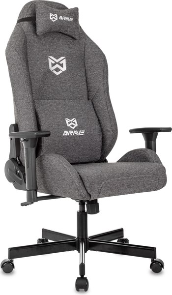 Кресло геймерское Brave Zombie N1 3C1 Kraken Grey