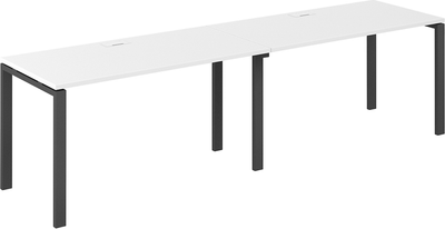 Комплект письменных столов Norden 320х60х75 / SG.227.WH.63.AN (антрацит/белый) - 