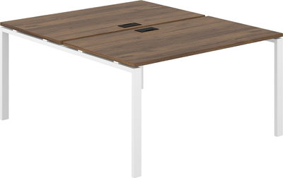 Комплект письменных столов Norden 140х163.8х75 / SG.248.DM.63.WH (дуб модена/дуб модена) - 