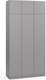 Шкаф Soma Lord Lite 120x240 (серый) - 