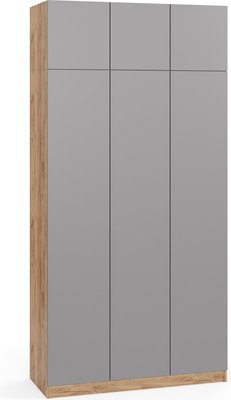 Шкаф Soma Lord Lite 120x240 (дуб крафт золотой/серый) - 