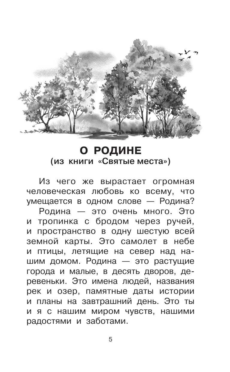 Художественная книга АСТ О Родине. Рассказы, твердая обложка (Песков Василий) — фото 5