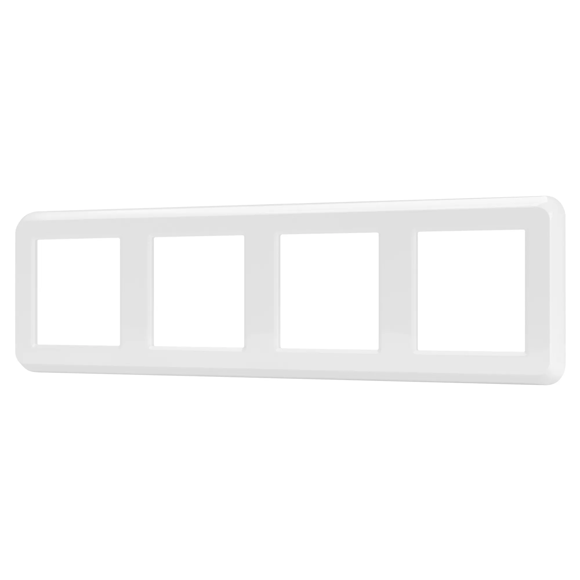 Рамка для выключателей и розеток Arlight FRM-VERSA-PL-4-WH / 045187 — фото 2