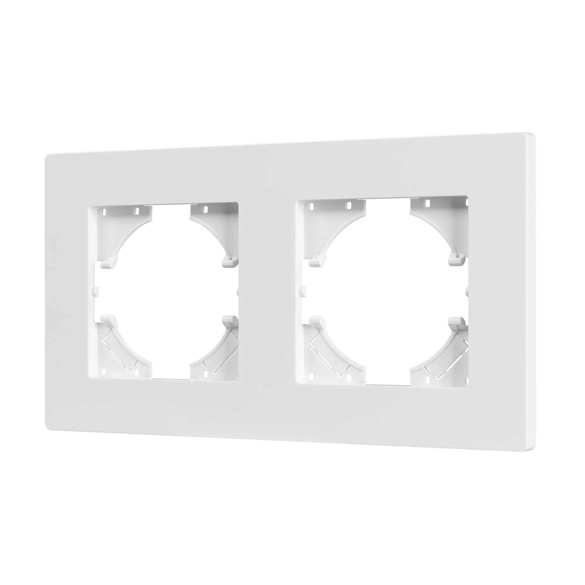 Рамка для выключателей и розеток Arlight FRM-PERIO-PL-2-WH / 049750 — фото 2