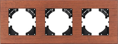

Рамка для выключателей и розеток, FRM-XSILO-WD-3-NL / 050873