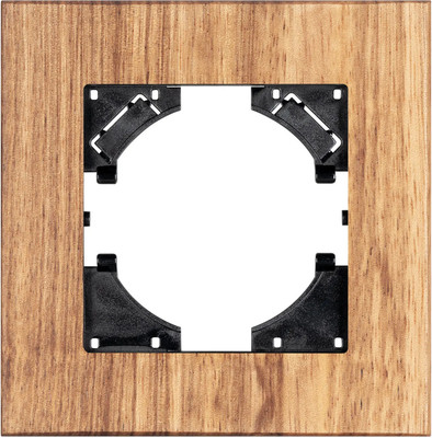 Рамка для выключателей и розеток Arlight FRM-XSILO-WD-1-SNL / 051271 - 