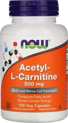 

L-карнитин, Acetyl 500mg