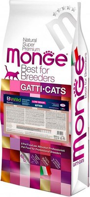 Сухой корм для кошек Monge Bwild Goose (10кг) - 