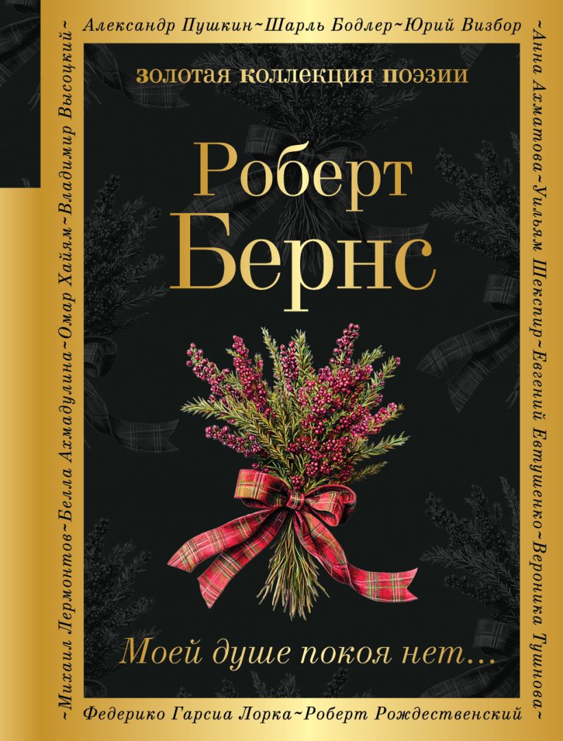 Художественная книга Эксмо Моей душе покоя нет... Твердая обложка (Бернс Роберт) — фото 1
