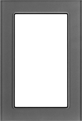 

Рамка для выключателей и розеток, FRM-GLARE-GS-D-GR / 043792