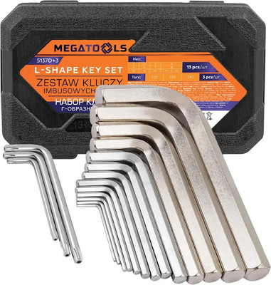 Набор ключей Megatools MT-5137D+3 -