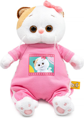 

Мягкая игрушка, Кошечка Ли-Ли в комбинезоне с принтом. Мультсериал / LKm18-004