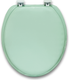 Сиденье для унитаза Еврокомфорт Океан 001503 (мягкое, салатовый) -