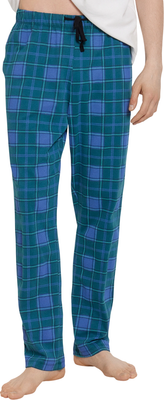 Штаны домашние Mark Formelle 581136 (р.102-176/182, клетка на темно-зеленом) - 