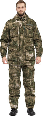 Костюм для охоты и рыбалки УРСУС Сумрак Облака зеленый Твил рип-Стоп / КОС571 (р.52-54, 182-188 ) -