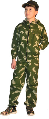 Костюм для охоты и рыбалки УРСУС Маскхалат-хлопок бязь 140гр кмф Березка / КОСДЕТ122 (р.32-34, 134-140) - 