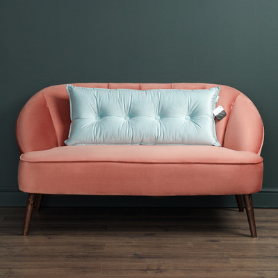 Подушка декоративная Sofi de Marko Вивиан 90x45 / Под-Вв-90х45свг (светло-голубой) -