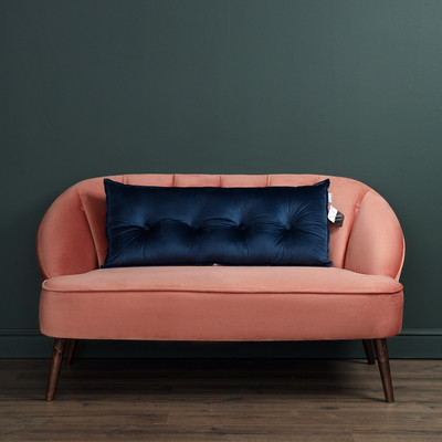 Подушка декоративная Sofi de Marko Вивиан 90x45 / Под-Вв-90х45сн (синий) -