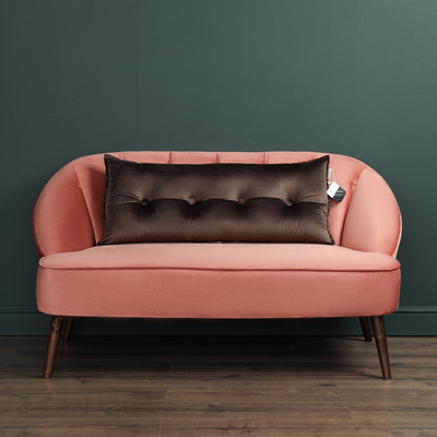 Подушка декоративная Sofi de Marko Вивиан 90x45 / Под-Вв-90х45шк (шоколадный) -