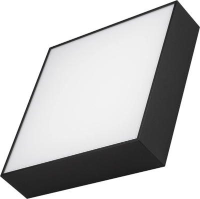 

Потолочный светильник, SP-QUADRO-S250x250-25W Day4000 BK 120deg / 034789