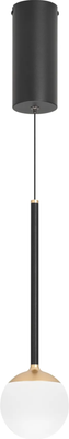 

Потолочный светильник, SP-BEADS-HANG-T-R100-8W Day4000 BK-GD 180deg / 036507