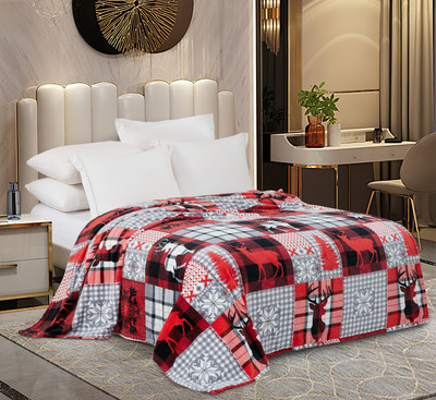 Плед Павлина Печворк 150x200 - 