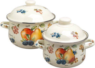 Набор кастрюль Agness Фрукты 934-703 -