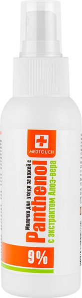 Молочко для тела Medicalfort с Д-пантенолом 9% (100мл)