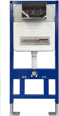 Инсталляция для унитаза Grossberg AJ200 (с кнопкой смыва SD003) - 