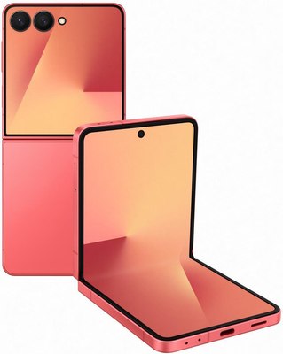 Смартфон Samsung Galaxy Z Flip7 5G 12GB/512GB (Coralred) - 