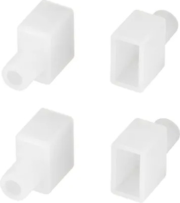 

Заглушка для профиля, WPH-FLEX-0612-SIDE WHITE с отверстием / 040834