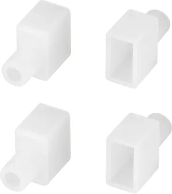 

Заглушка для профиля, WPH-FLEX-0613-SIDE WHITE с отверстием / 040810