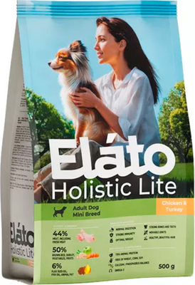 

Сухой корм для собак, Holistic Lite Для мелких пород собак с курицей и индейкой