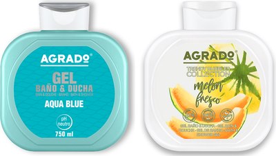 

Набор косметики для тела, Гель для душа Aqua Blue+Гель для душа Сочная Дыня