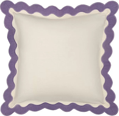 Чехол на подушку Tkano Trendy Ruffles / TK25-CC0001 (сиреневый) - 