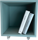 Журнальный столик ML Smart Group Ислочь 35x35x35см / U636ST9 (фьерд зеленый) - 