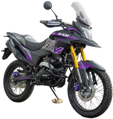 Мотоцикл RAM Te Pr Pro / RAM/TE/BV (черный/фиолетовый) - 