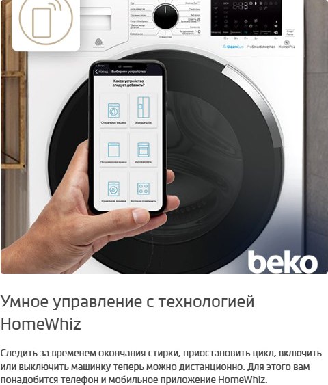 Купить Стиральная машина Beko B3WFR562WWB в Минске
