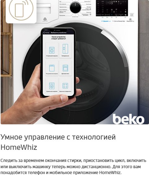 Купить Стиральная машина Beko B3WFR562W в Минске