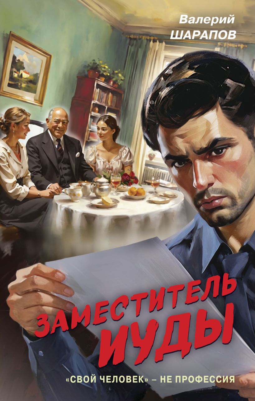 Художественная книга Эксмо Заместитель Иуды, твердая обложка (Шарапов Валерий) — фото 1