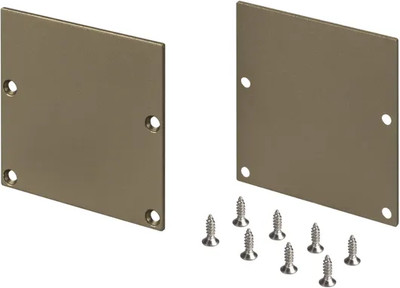

Заглушка для профиля, SL-LINE-5050-LW OLIVE GREY глухая / 038653
